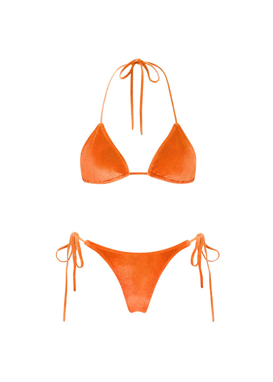 BAHARI Orange Velvet