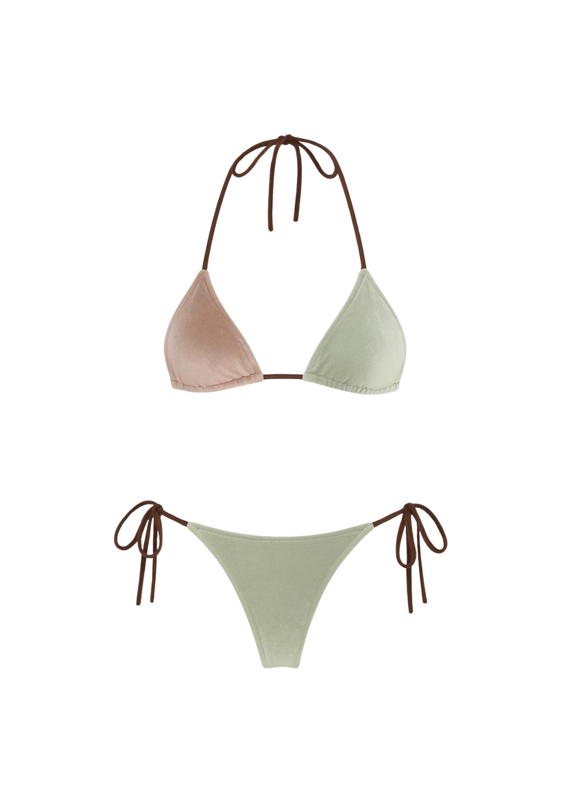 BAHARI Aqua Blush Velvet