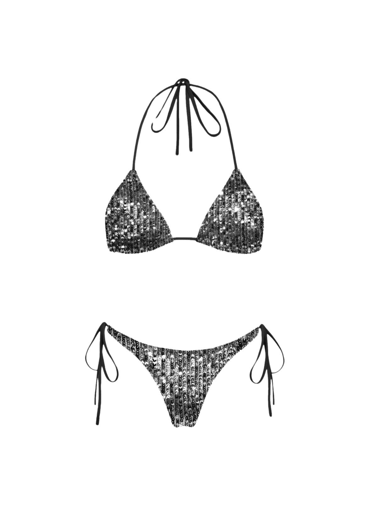 BAHARI Black Paillettes