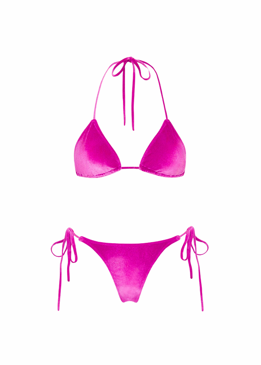 BAHARI Fuchsia Velvet