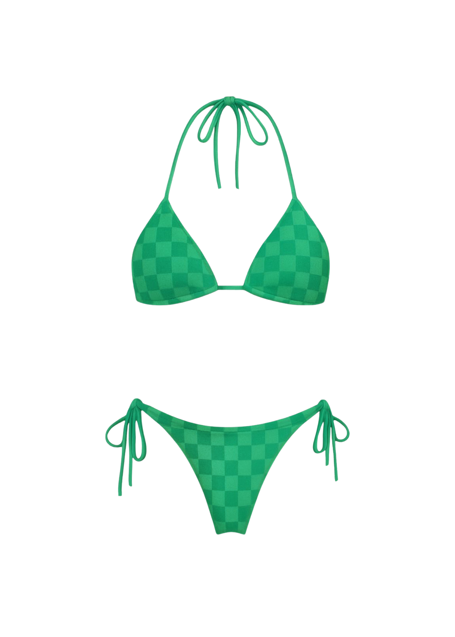 BAHARI Emerald Checkered Terry Towel